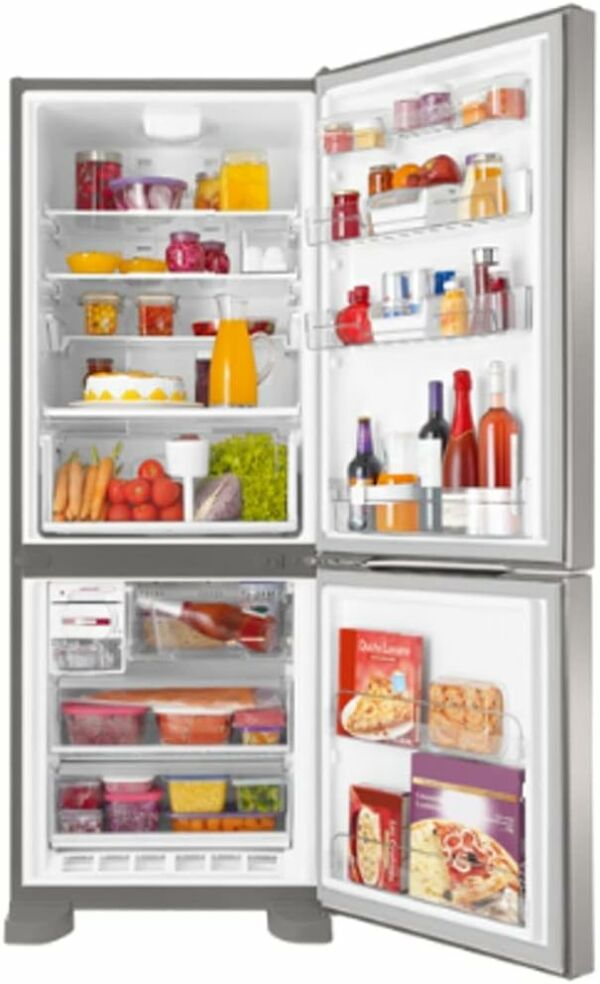 Geladeira / Refrigerador Brastemp 422 Litros 2 Portas Frost Free Inverse - BRE50NRBNA