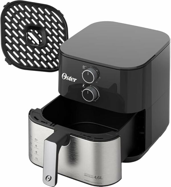 Fritadeira Sem Óleo Oster 127V - OFRT520, PRETO - Imagem 2