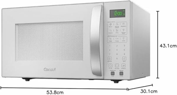 Micro-ondas Consul 32 Litros Menu Fácil Branco Cms46ab 110v